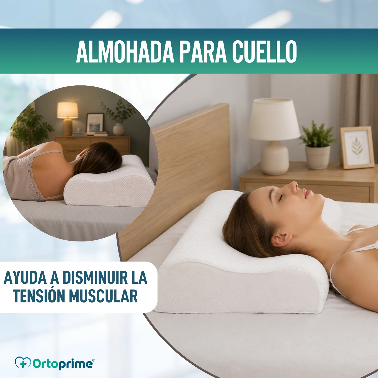 Almohada Viscoelástica Cervical | Apoyo Efectivo - Image 4