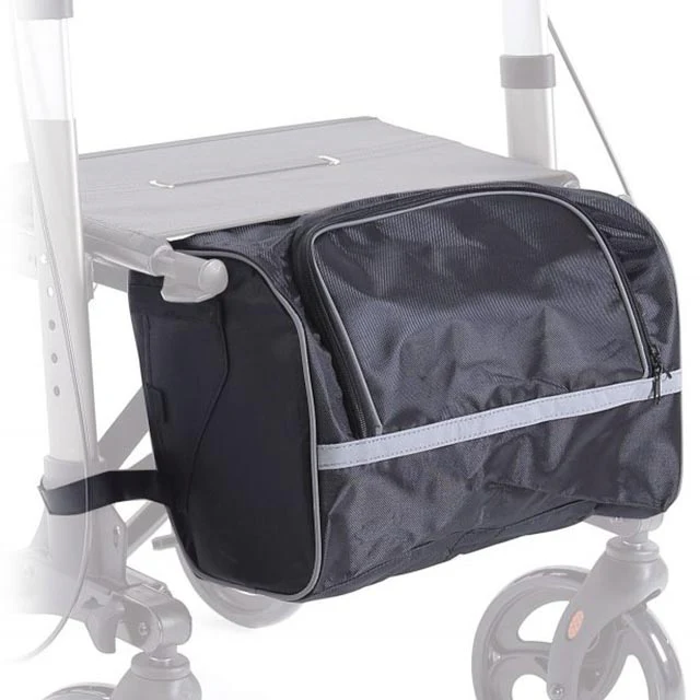 Andador Rollator de 4 Ruedas Plegable con Cesta Multiuso - Image 5