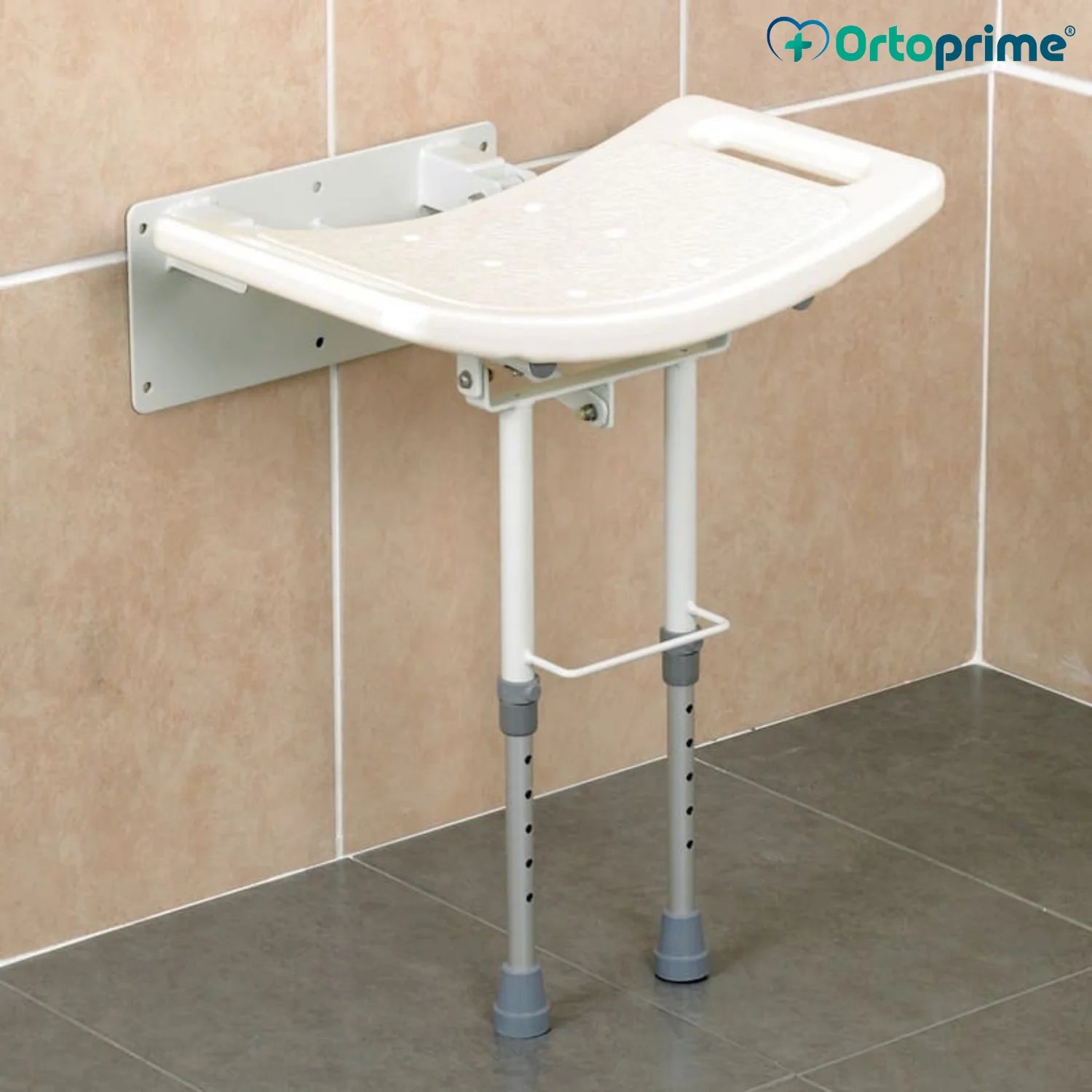 Asiento de Ducha Abatible con Patas Pared - Image 6