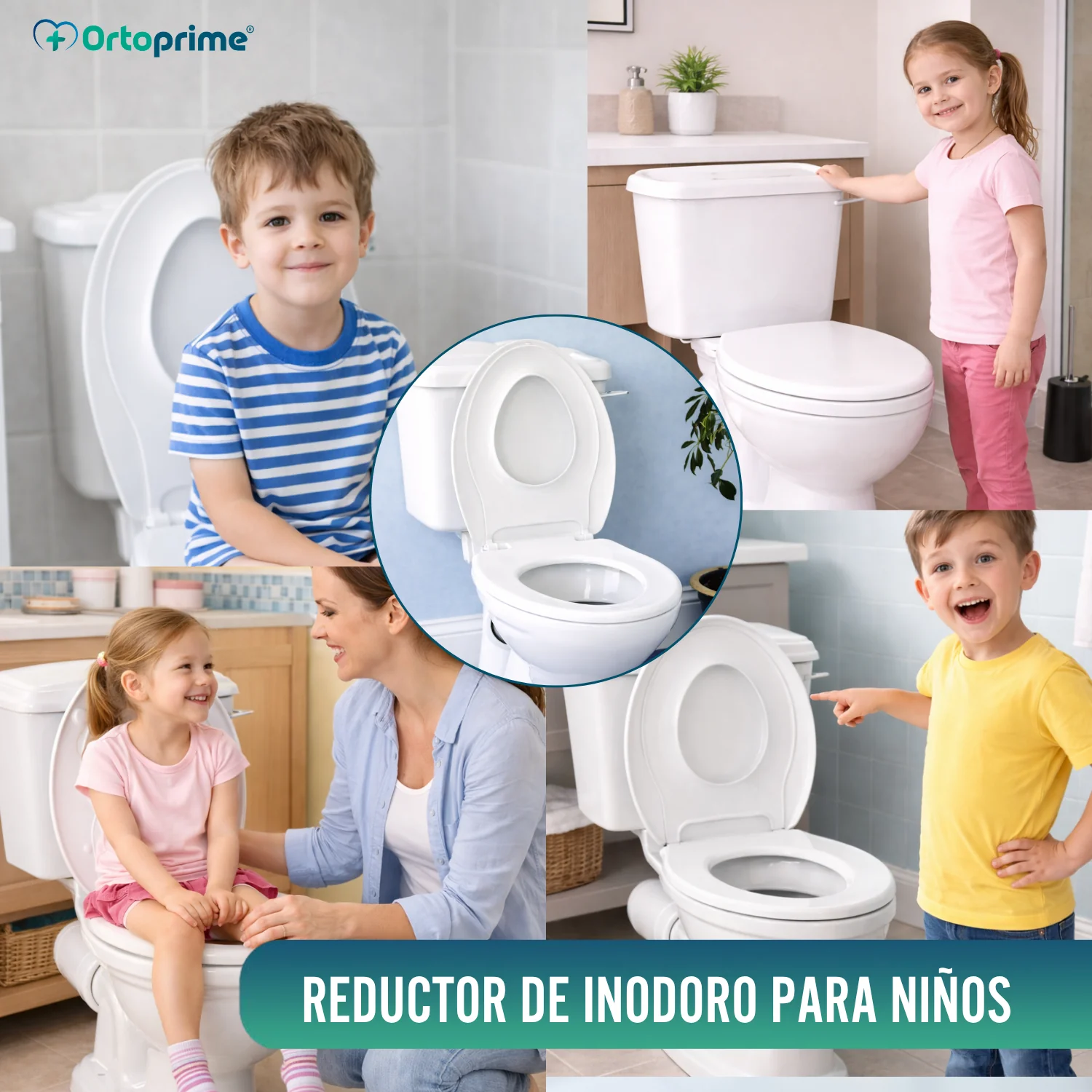 Asiento Reductor WC Infantil con Tapa | Adaptador de Inodoro - Image 8