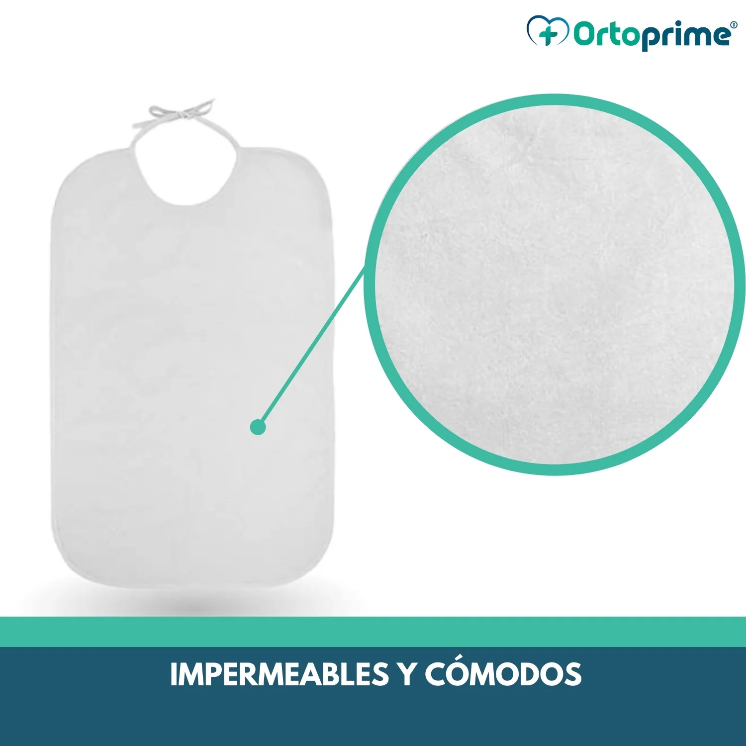 Babero Impermeable - Reutilizable para Adultos Mayores - Image 3