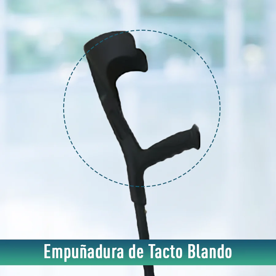 Muletas Ortopédicas 2 Unidades Regulable en Altura | Elige tu Color - Image 3