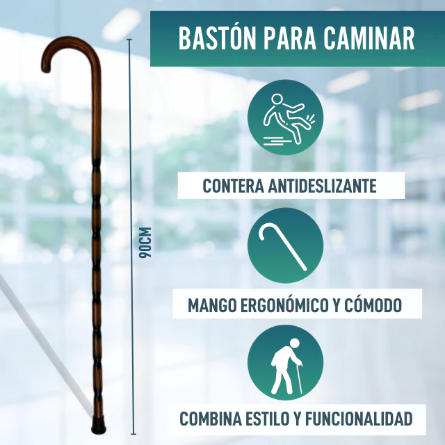 Bastones Adultos Ortopédicos con Mangos Curvos | 2 Diseños - Image 10