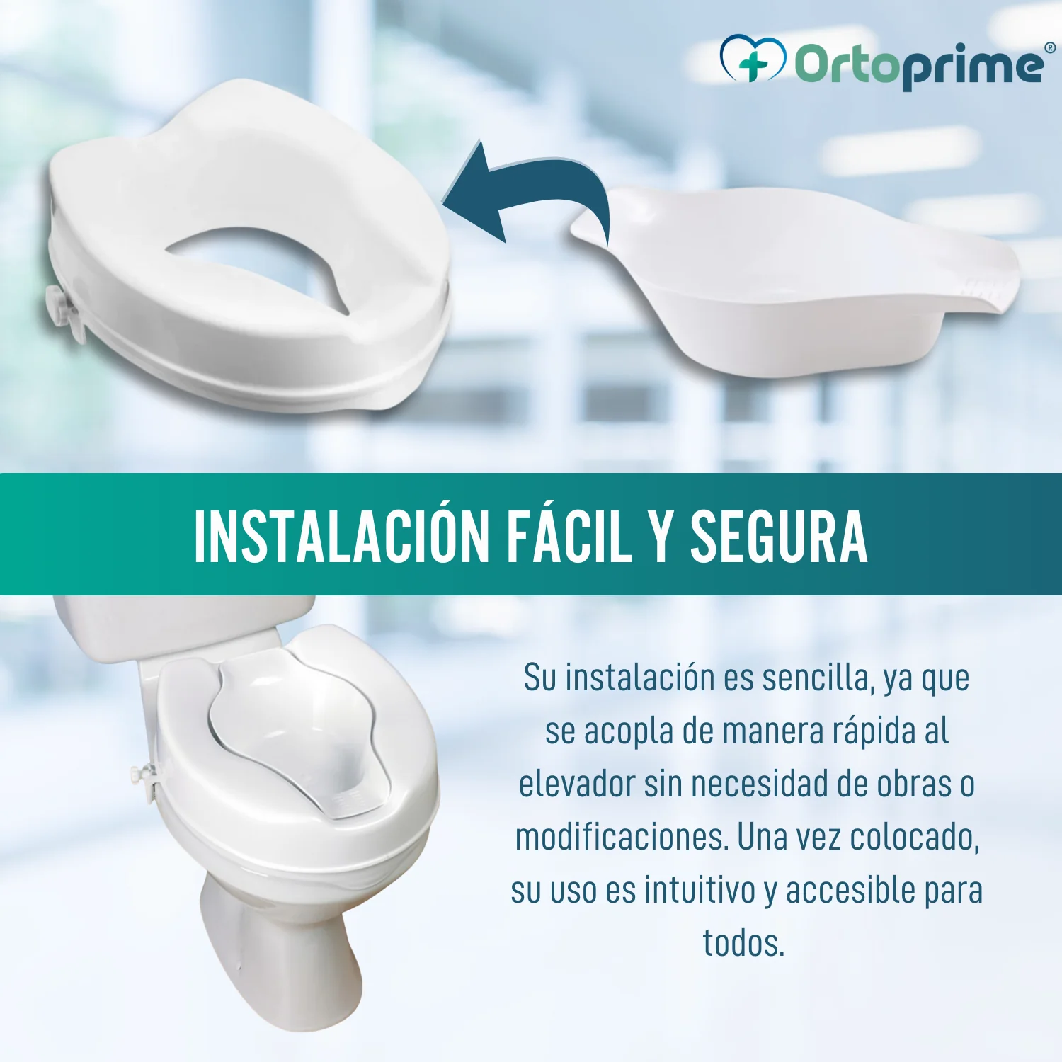 Bidet Portátil Acoplable a Elevadores WC - Image 2