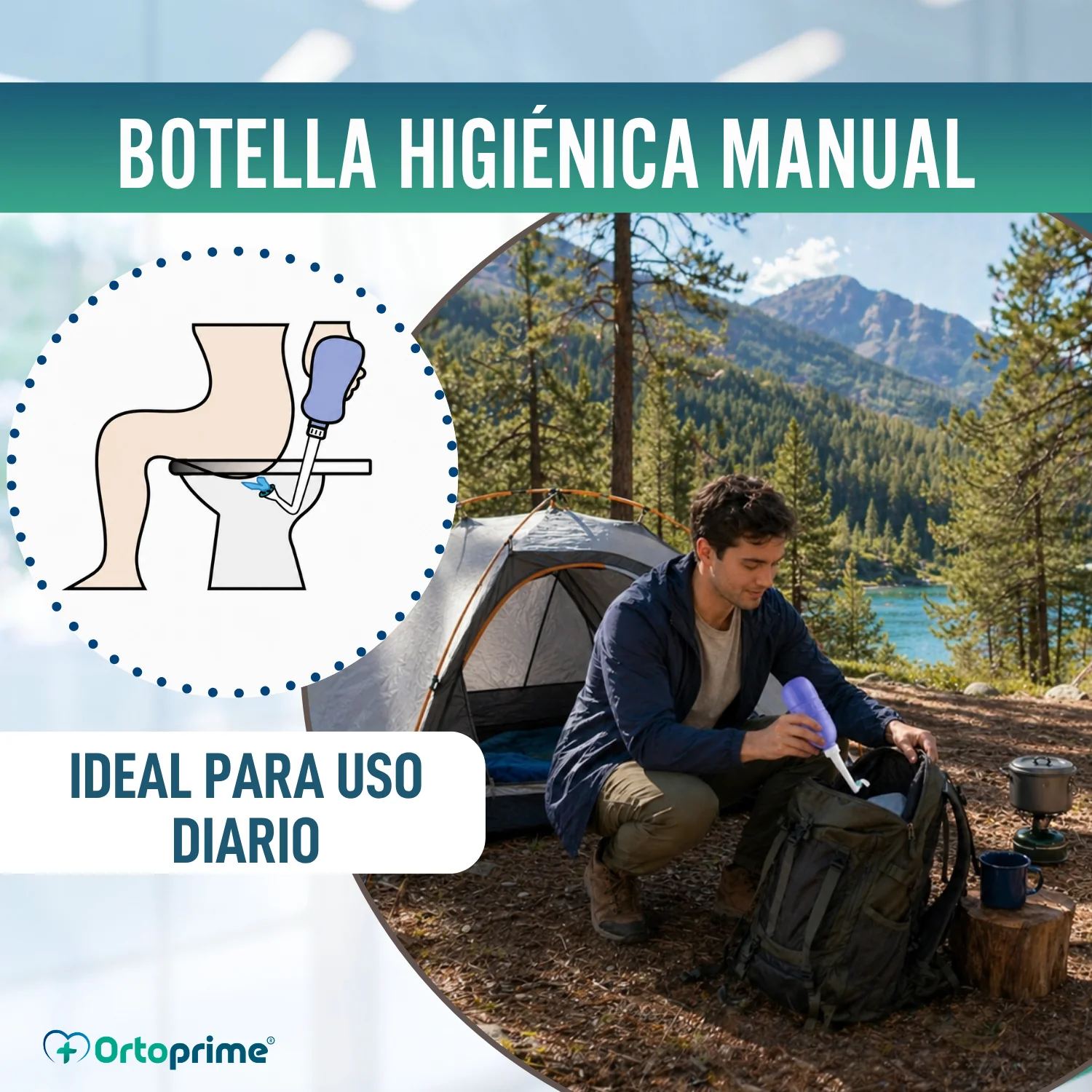 Bidet Portátil de Higiene Íntima para Viaje Unisex | 400 ml - Image 4