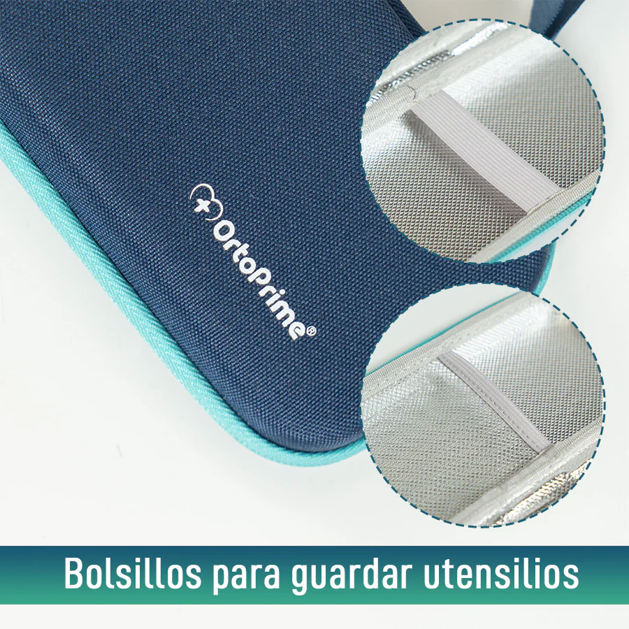 Estuche Insulina Isotérmico con 2 Bolsas Gel Frío y Cremallera - Image 6