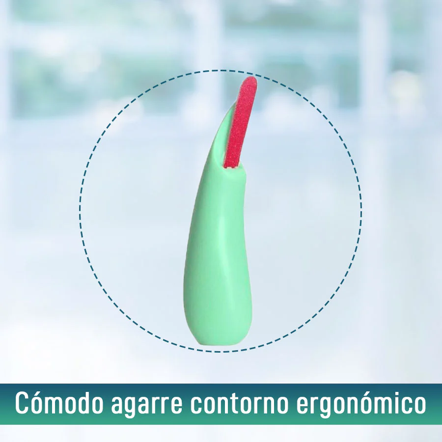 Lima para Uñas Mango Ergonómico + 3 Limas Profesionales - Image 4
