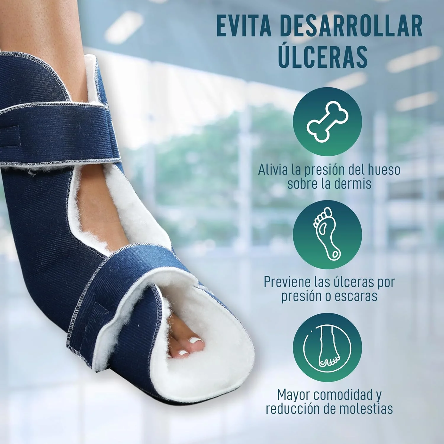 Botas Antiescaras Protectoras Par Izquierda y Derecha - Image 2
