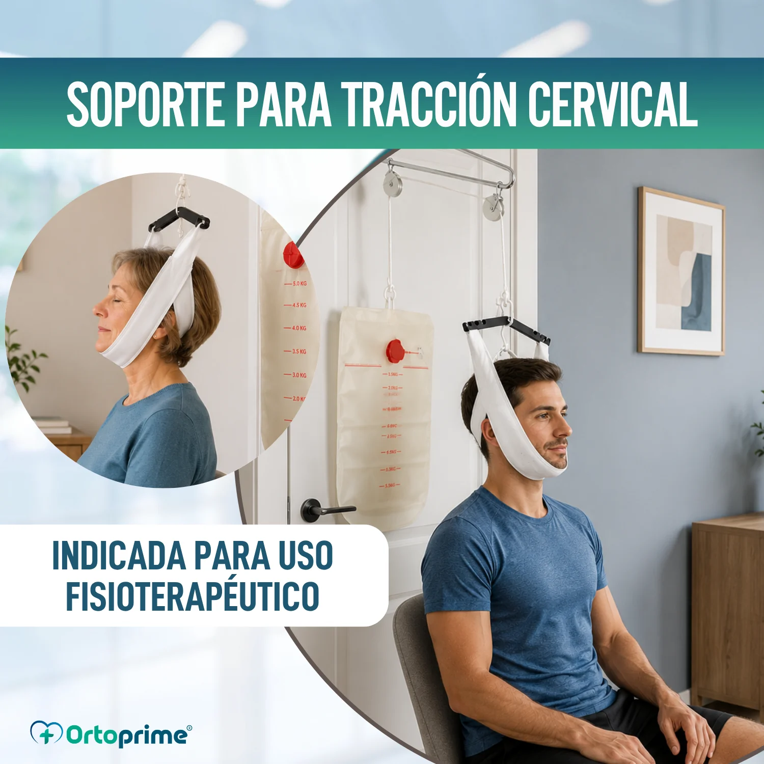 Polea Portátil para Tracción Cervical - Image 5
