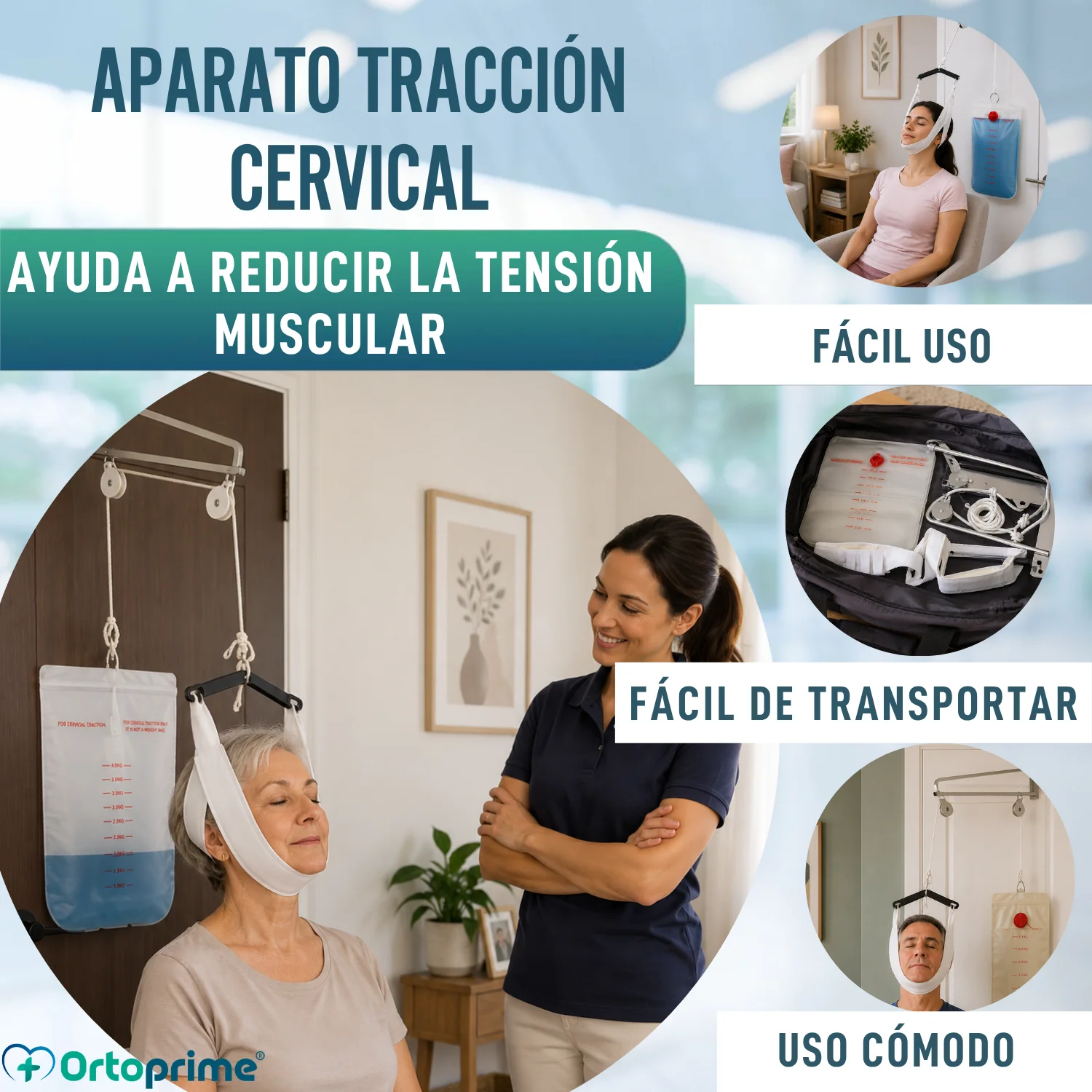 Polea Portátil para Tracción Cervical - Image 6