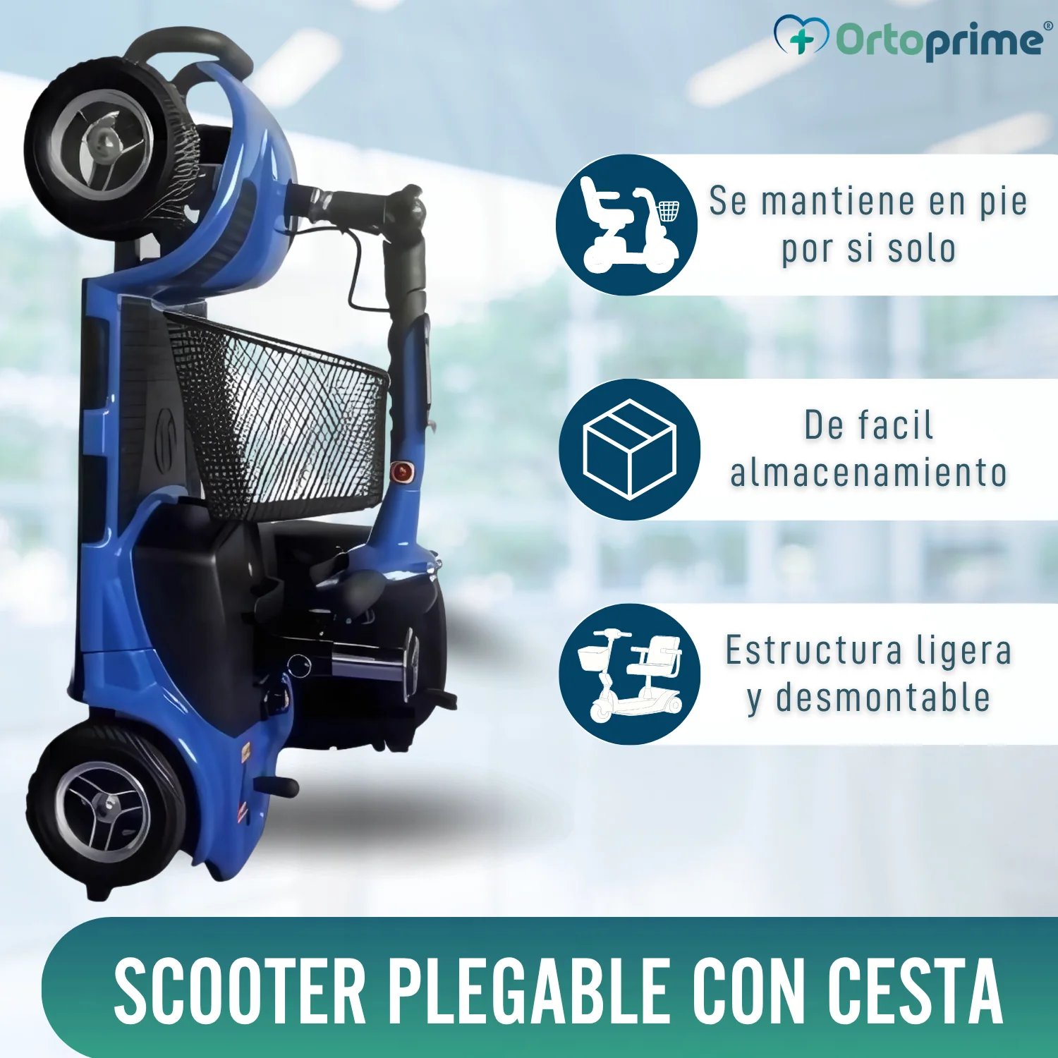 Scooter Eléctrico con Sistema Stand Up | 3 Ruedas - Image 3