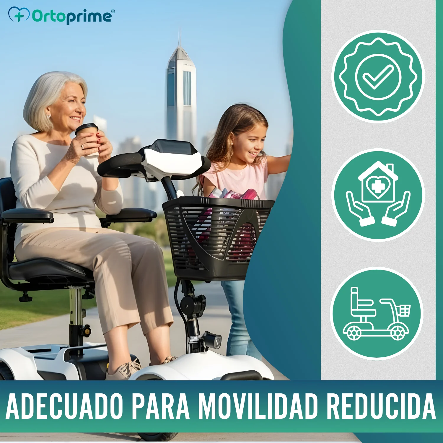 Scooter Eléctrico Inteligente con Tecnología NFC | 4 Ruedas - Image 10