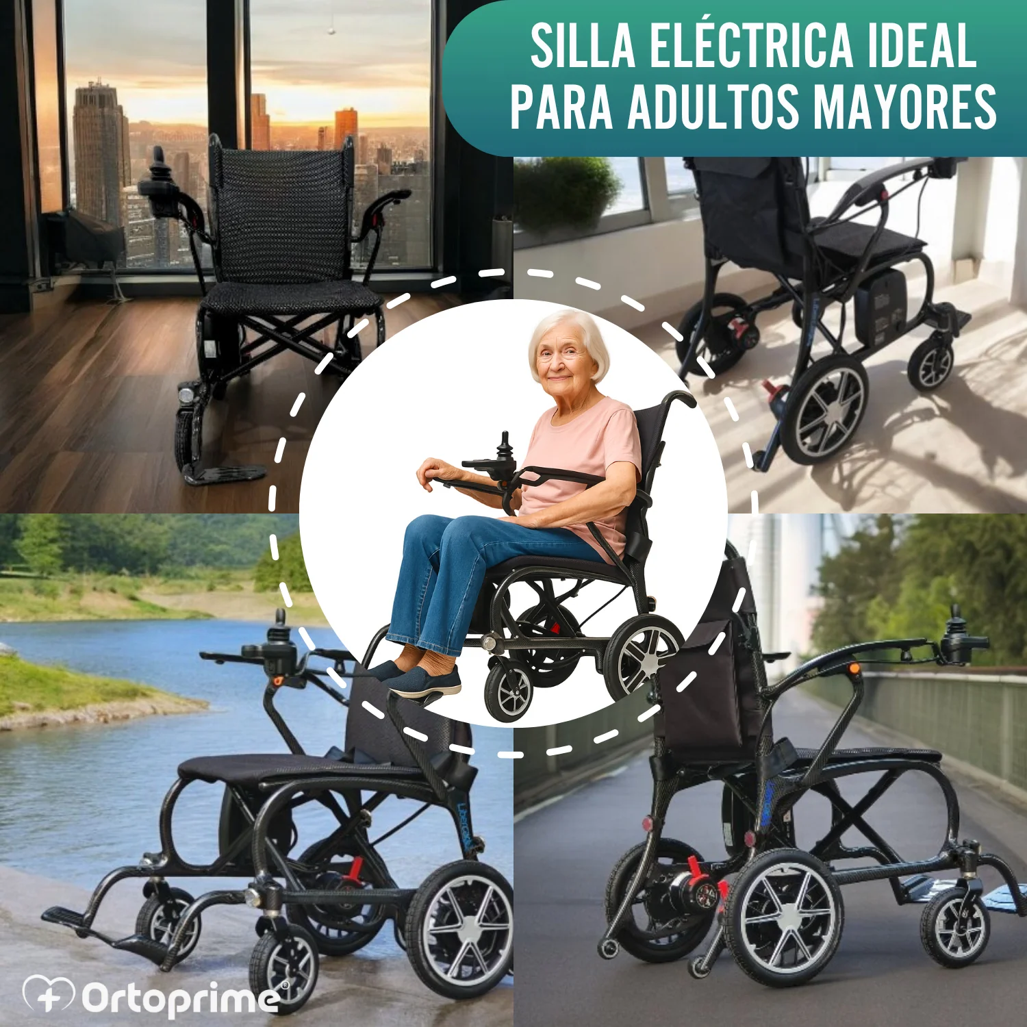 Silla Eléctrica para Minusválido Compacta | Fibra de Carbono - Image 8