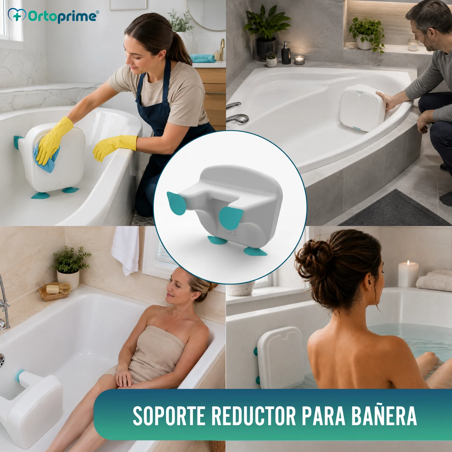 Soporte Reductor para Bañera con Ventosas | Adaptable - Image 8