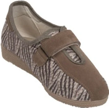 Zapato Cerrado Con Cierre de Velcro | Estampados
