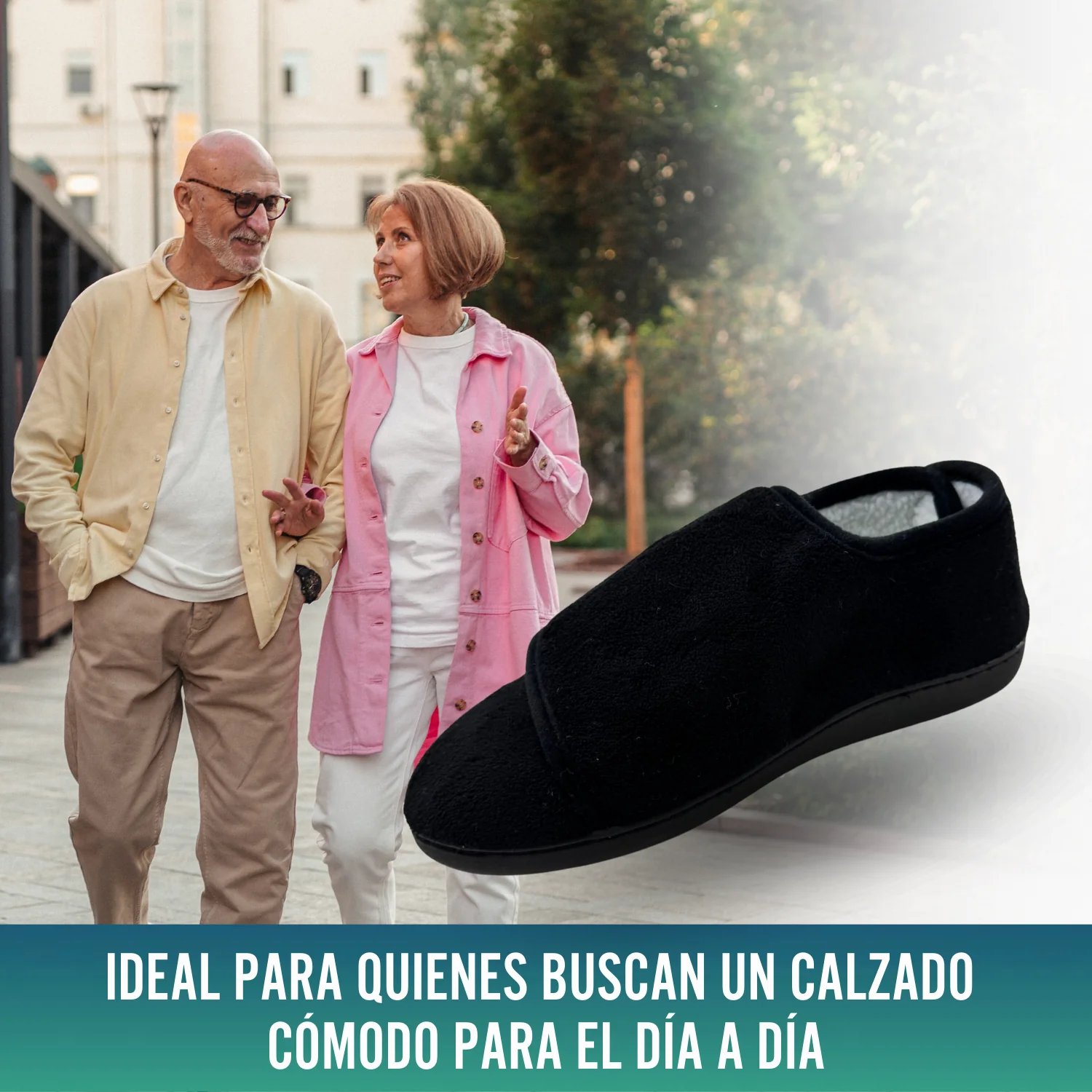 Zapatillas Ortopédicas Mujer y Hombre Pies Hinchados Transpirable - Image 7